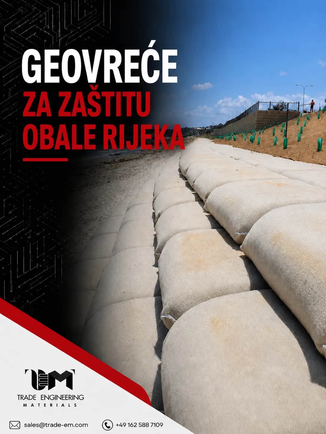 Geobagovi za ojačavanje obala