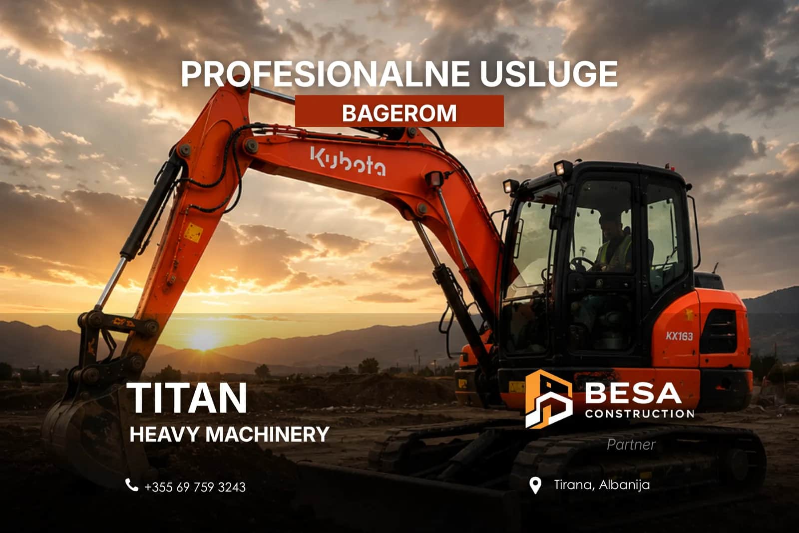 Usluge bagerom 