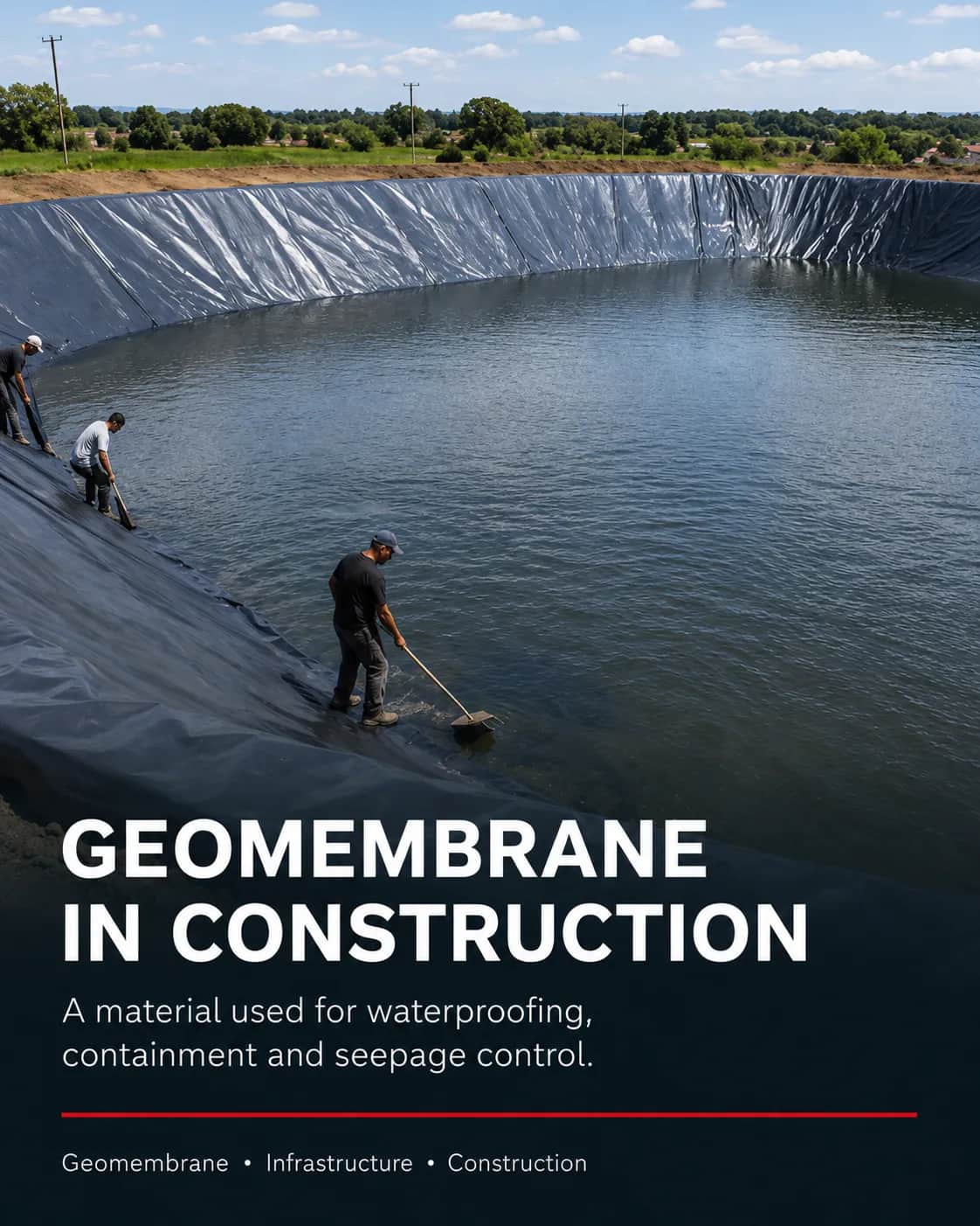 Geomembrana u građevinarstvu
