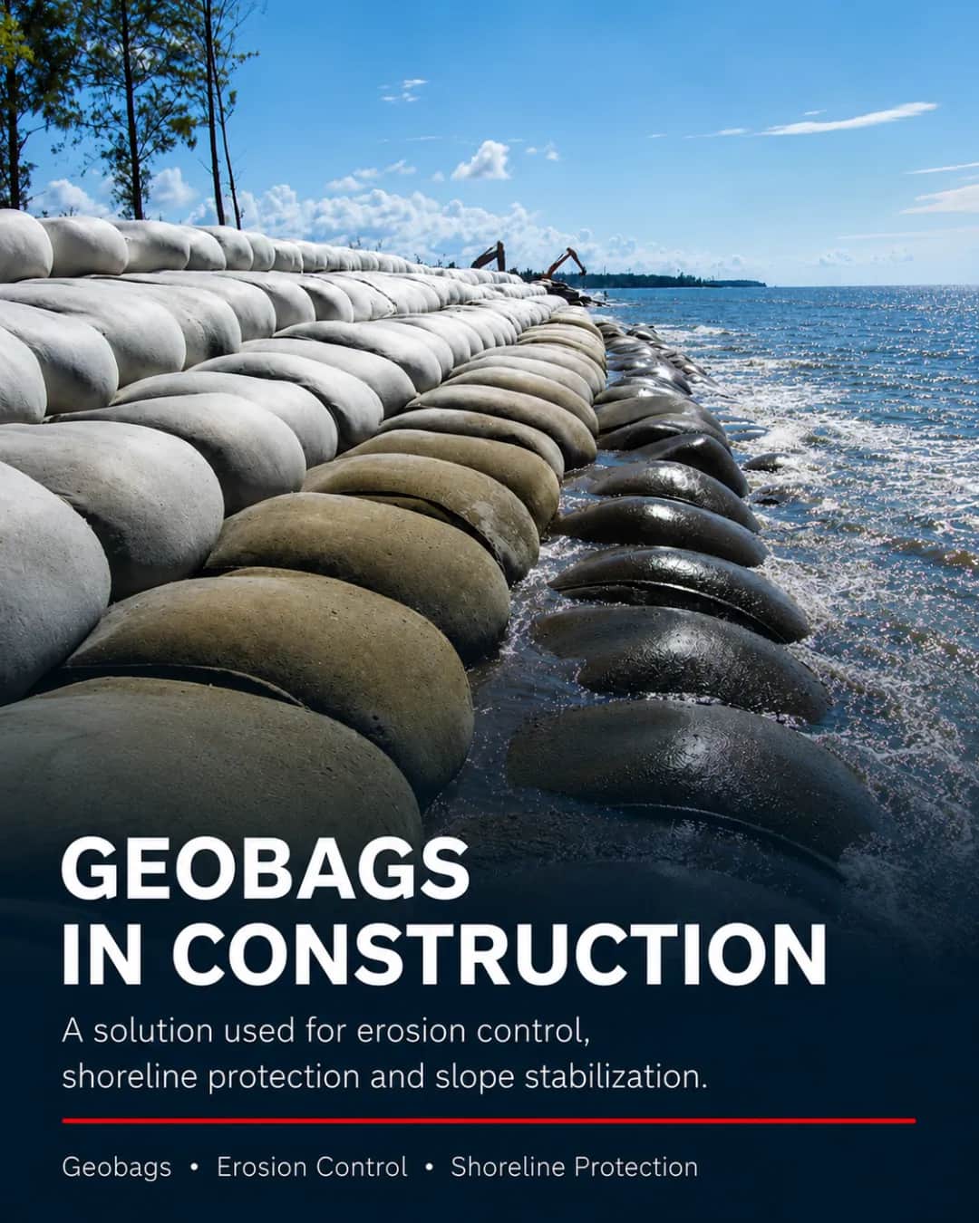 Geobags u građevinarstvu