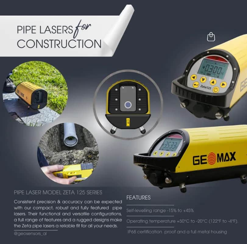 Pipe Lasers for Construction